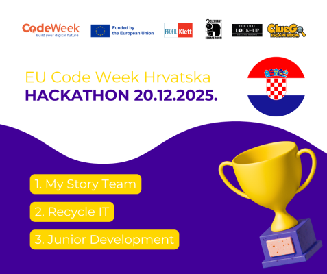 EU Code Week hackathon u Hrvatskoj